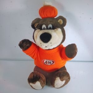 A&W Collectible bear plush